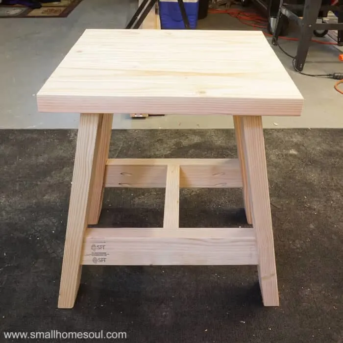 Build a 2x4 Outdoor Table with Available Plans - Girl, Just DI