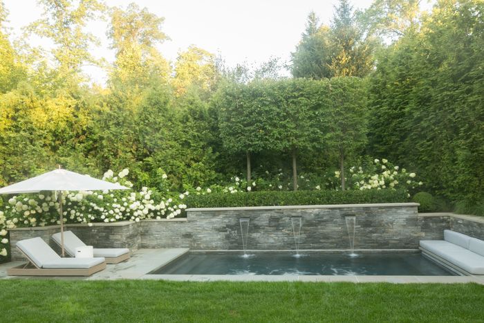 A Chic Swimming Pool Alternative for Small Backyards - W