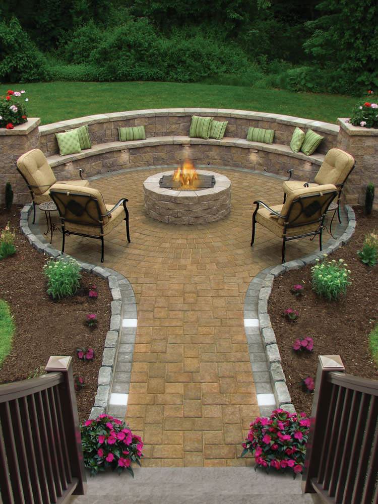 75 Beautiful Stone Patio Pictures & Ideas | Hou