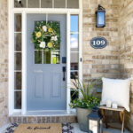 Summer Front Porch Décor For A Small Porch - Willow Bloom Ho