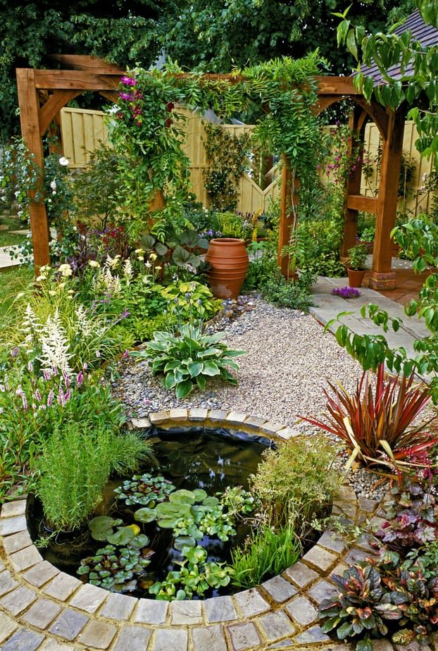Creative and Elegantly Designed Water Garden Inspirations