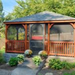 Rectangle Wood Gazebos in Lancaster County,