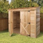 Cedarshed Small Storage 6-ft x 3-ft Wood Storage Shed (Floor .