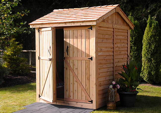 Wooden Sheds | 6x6 Shed | - Outdoor Living To