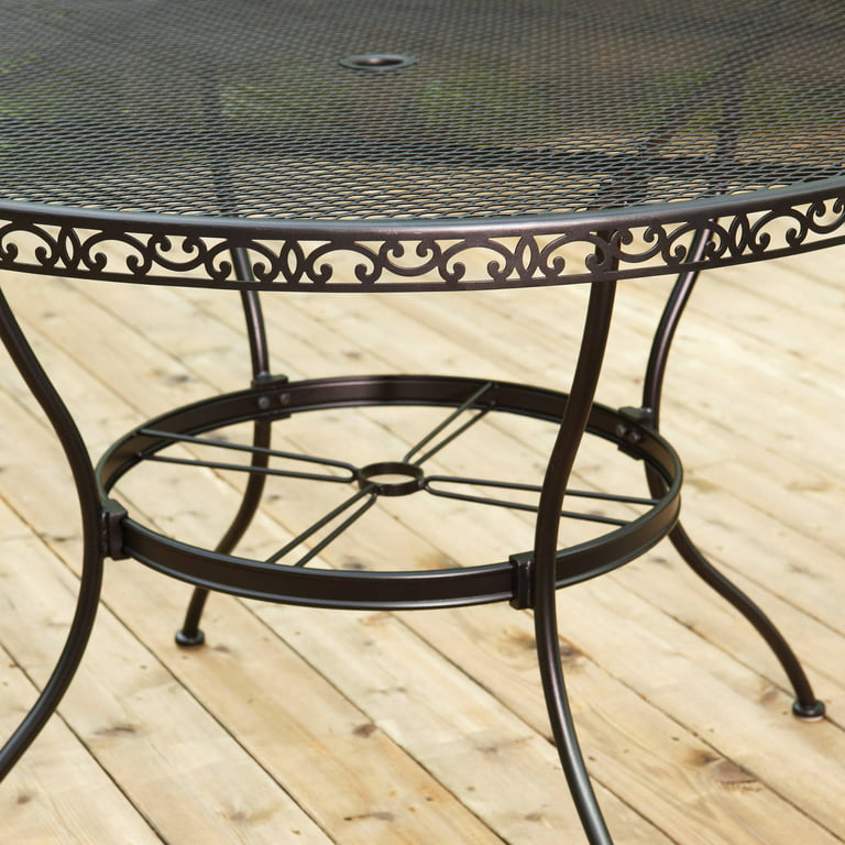 Better Homes and Gardens Wrought Iron Patio Dining Set, Clayton .